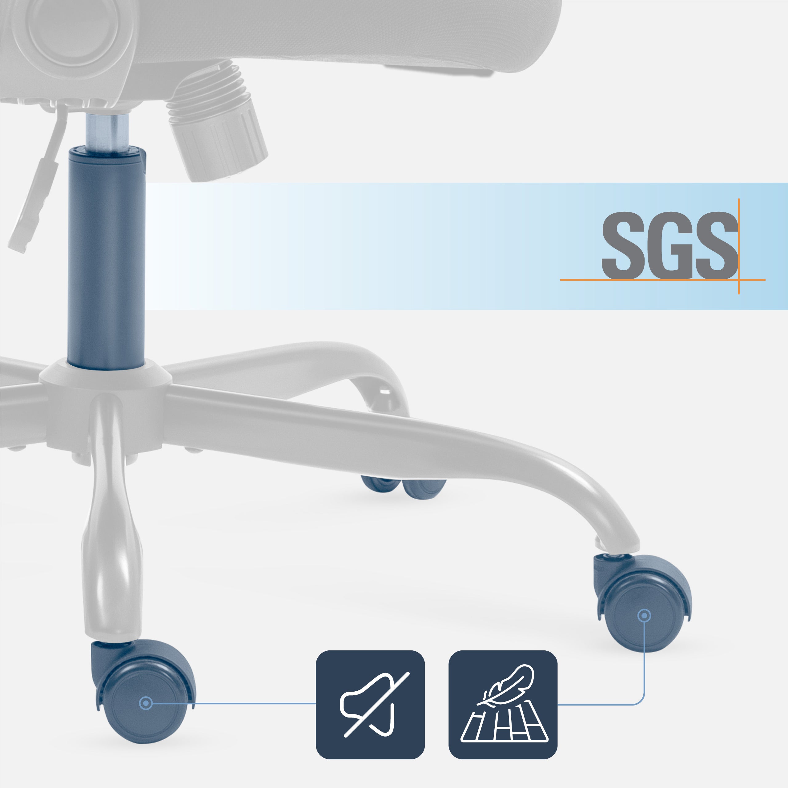 Polyurethan-Gummi-Räder - Bodenschutz
