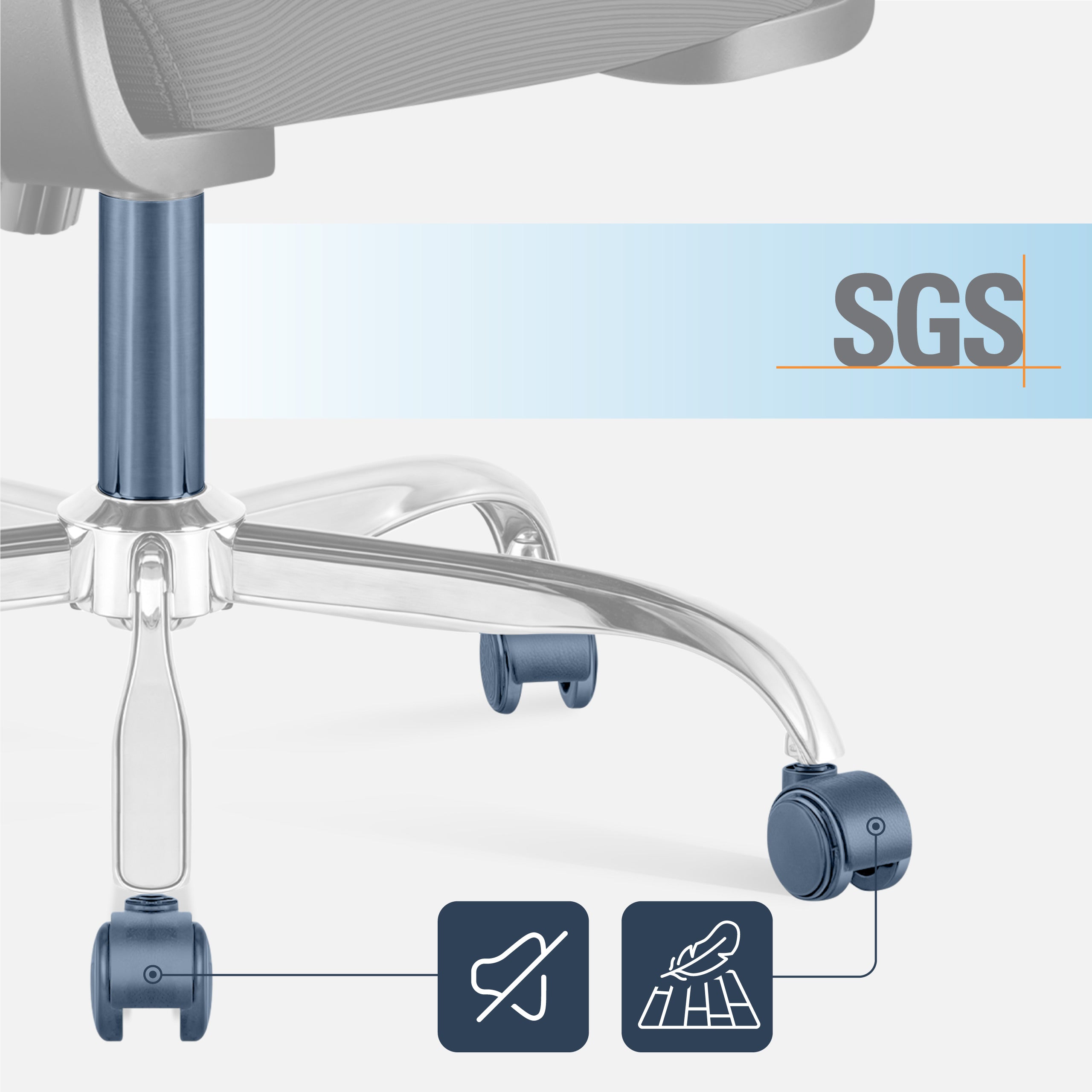 Räder aus Polyurethan-Gummi mit einem Durchmesser von 5 cm