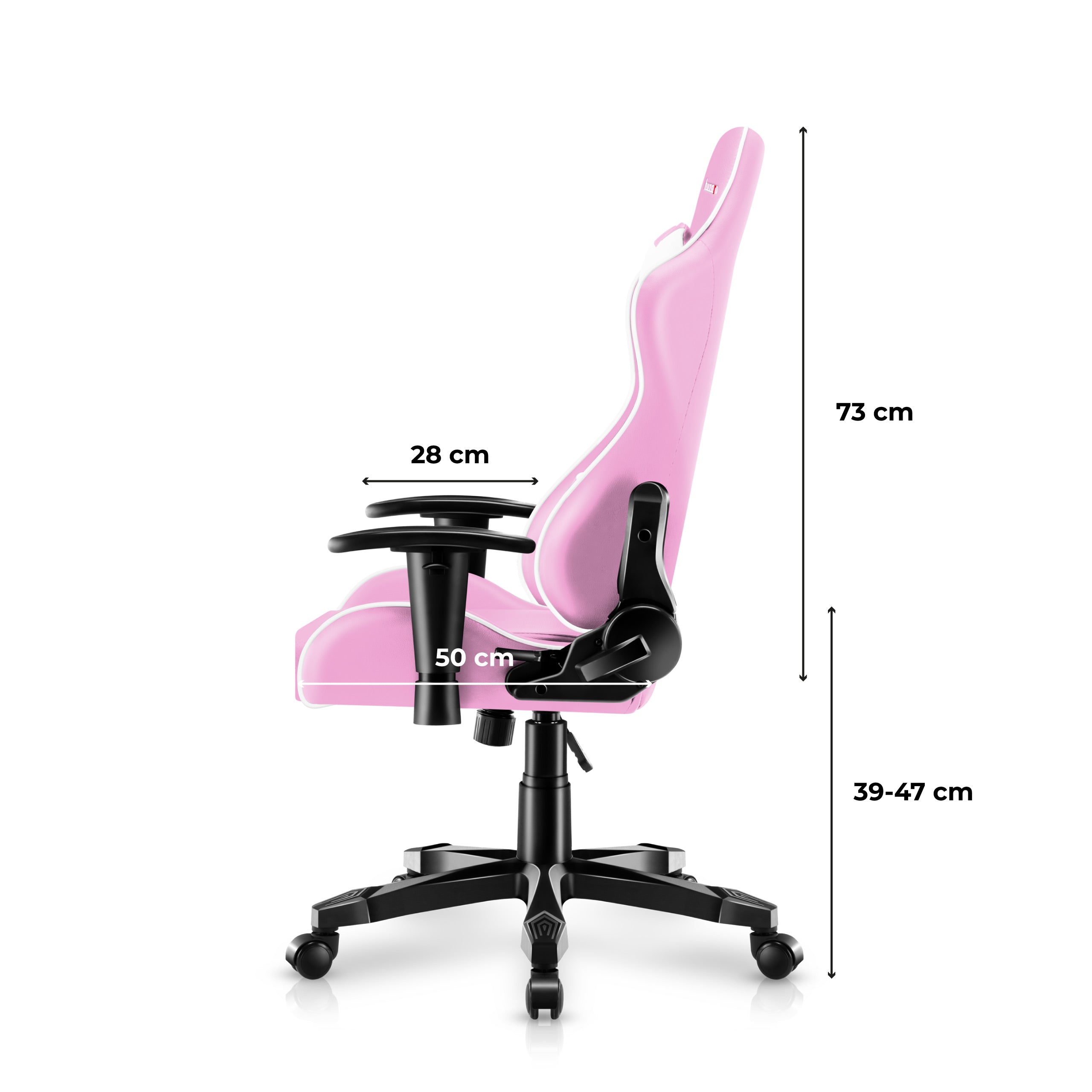 Herní křeslo pro děti HUZARO RANGER 6.0 Pink