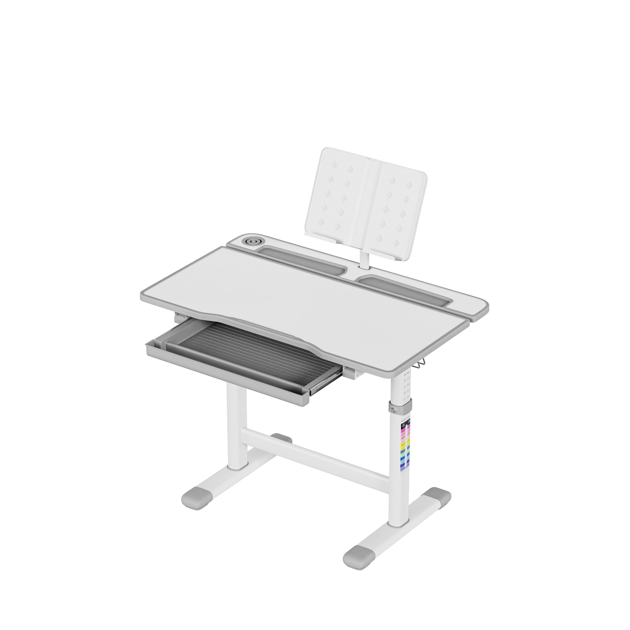Ergonomický stůl pro děti Mark Adler Study 3.0 Grey 66 cm