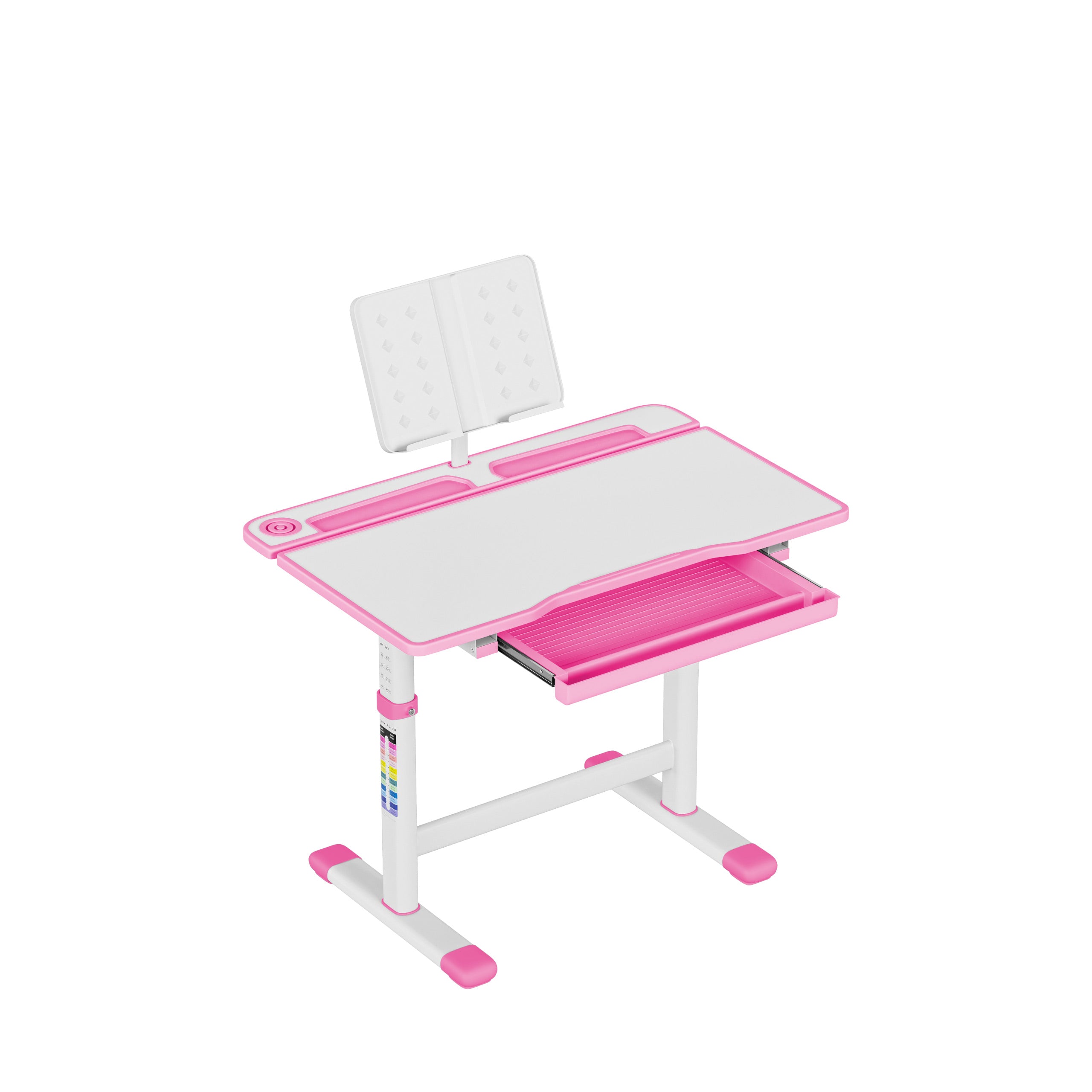 Ergonomický dětský stůl Mark Adler Study 3.0 Pink 66 cm