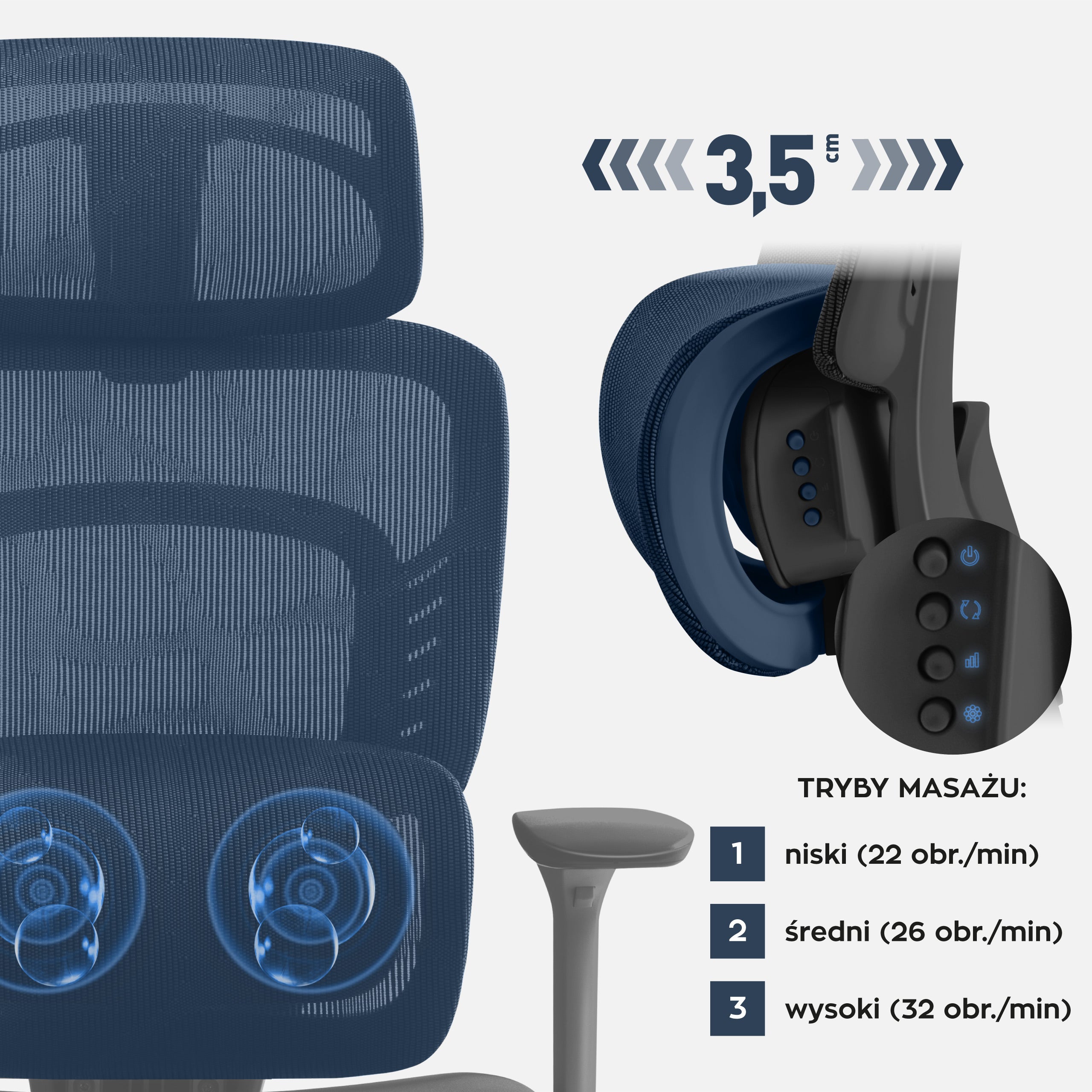 Fortschrittliches Massagesystem