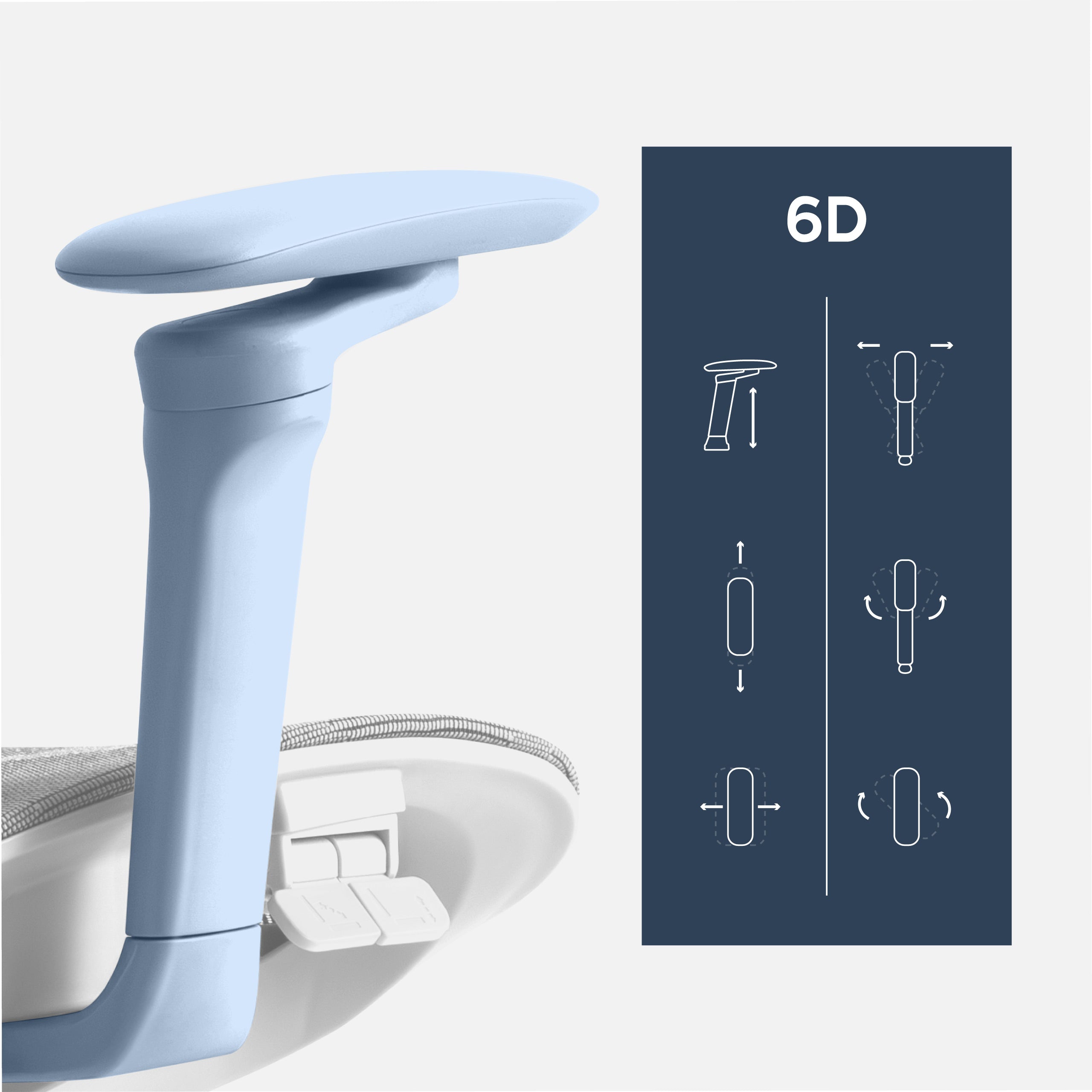 FusionArm 6D Armlehnen