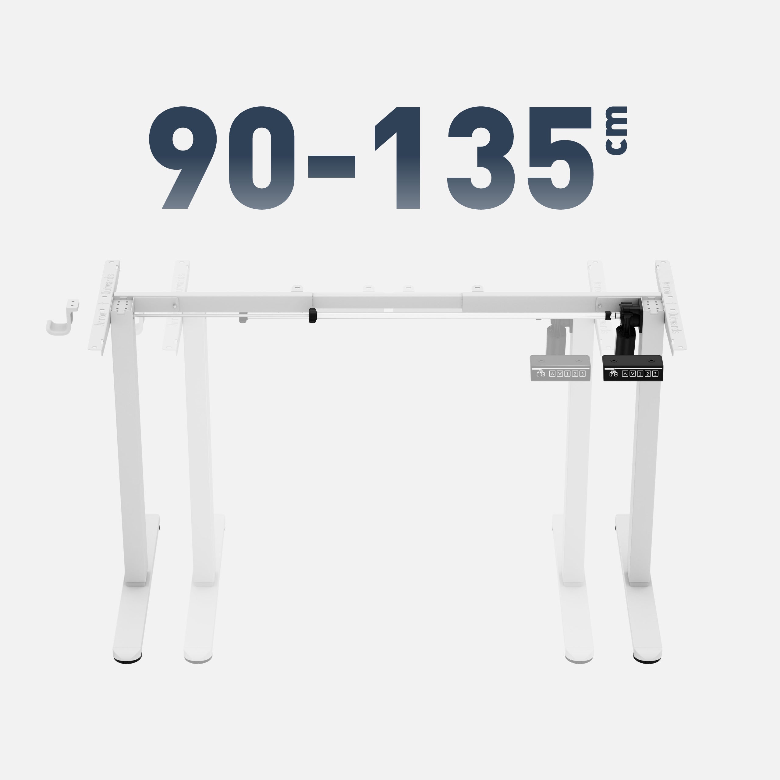 Elektrický rám stolu bílý Mark Adler Xeno 1.7 White