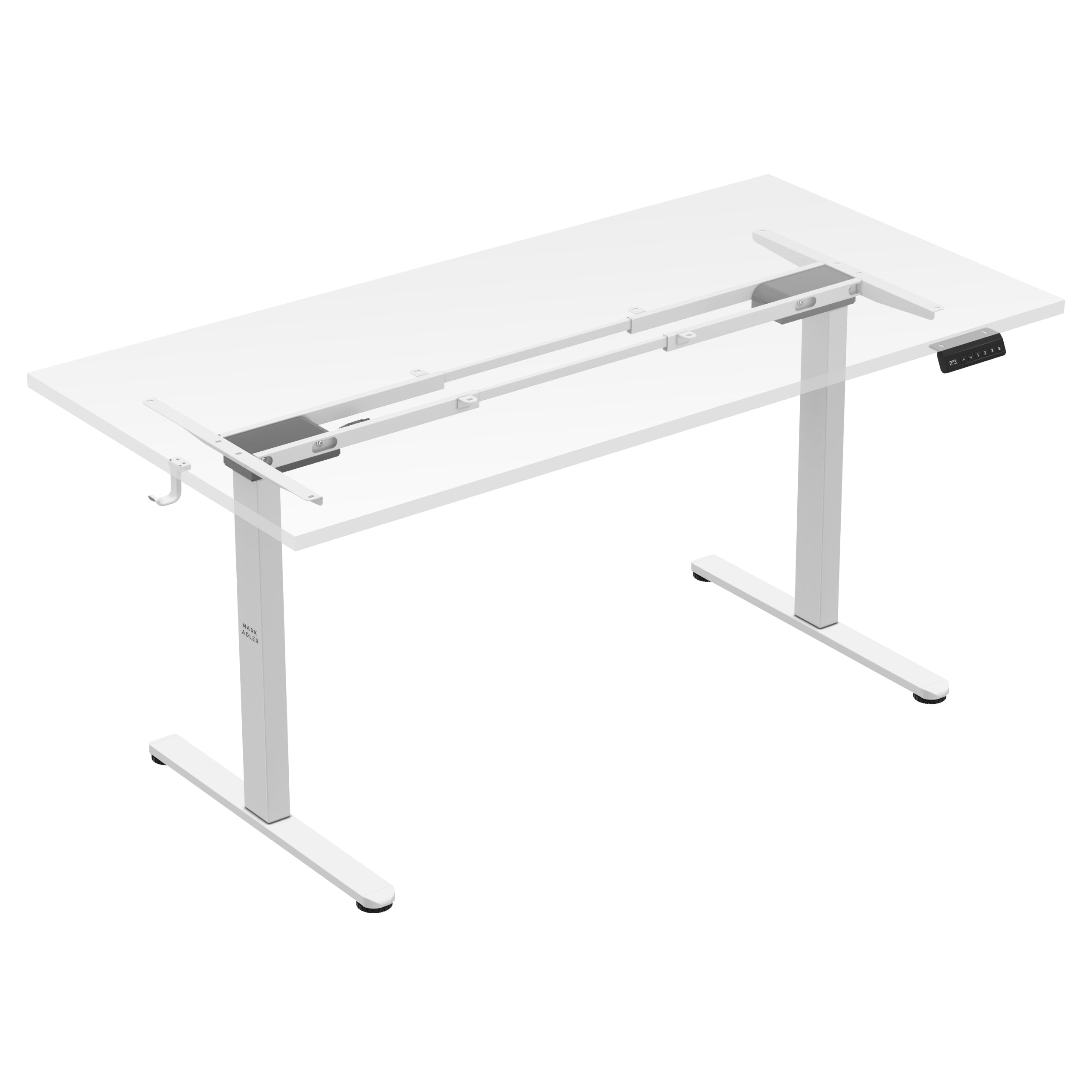 Dvoumotorový elektrický rám stolu Mark Adler Xeno 4.5 White