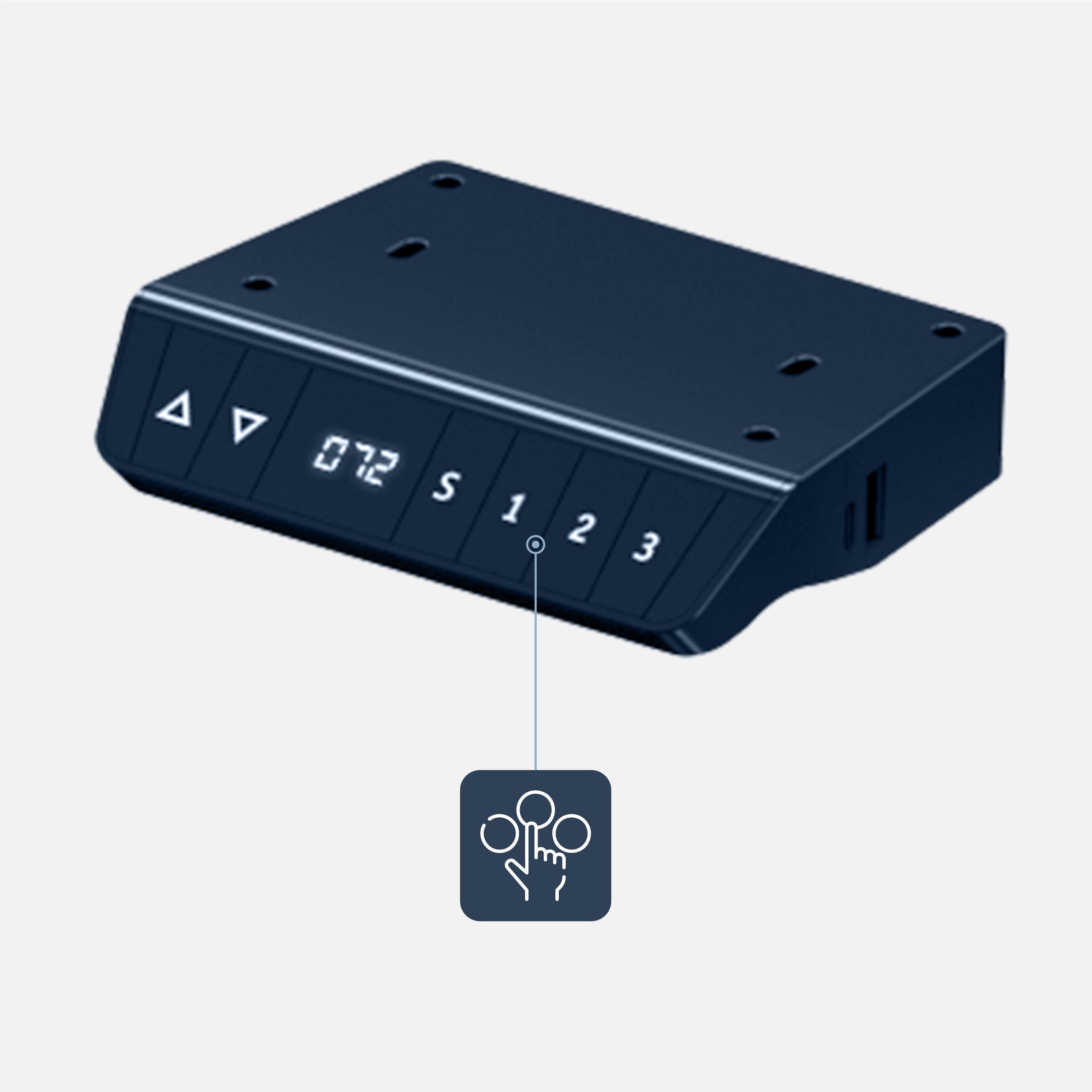 Panel sterowania LED z pamięcią ustawień
